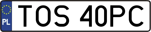 TOS40PC