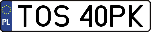 TOS40PK