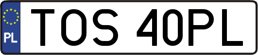 TOS40PL