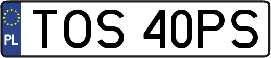 TOS40PS