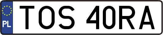 TOS40RA
