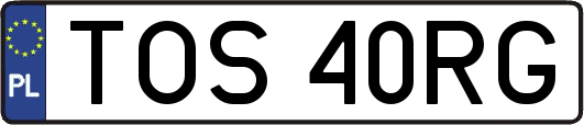 TOS40RG