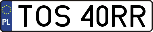TOS40RR