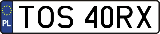 TOS40RX