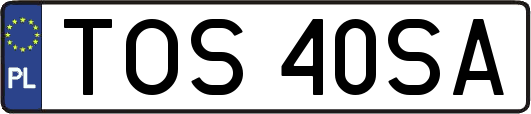 TOS40SA