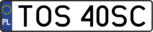 TOS40SC