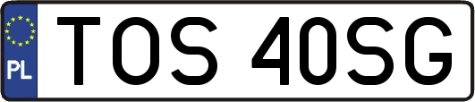 TOS40SG