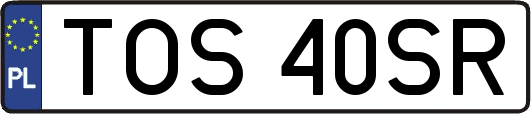 TOS40SR
