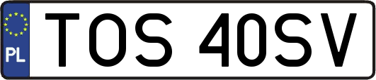 TOS40SV