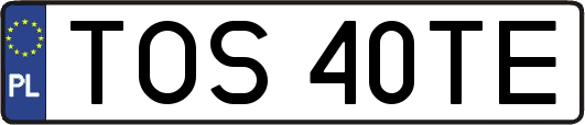 TOS40TE