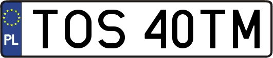 TOS40TM