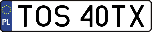 TOS40TX