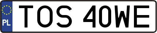 TOS40WE