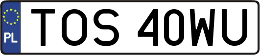 TOS40WU