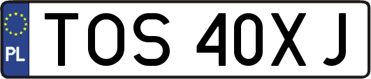 TOS40XJ