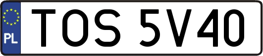 TOS5V40