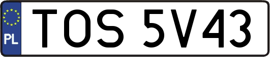 TOS5V43