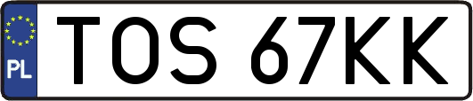 TOS67KK