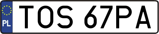 TOS67PA