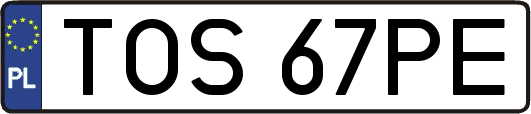 TOS67PE