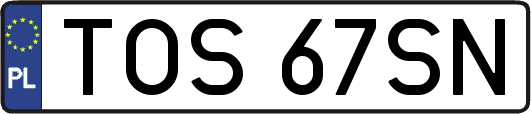 TOS67SN
