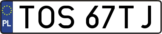 TOS67TJ