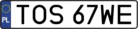 TOS67WE
