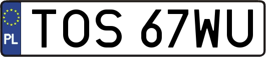TOS67WU