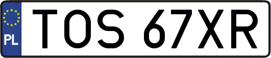 TOS67XR