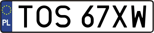 TOS67XW