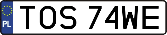 TOS74WE