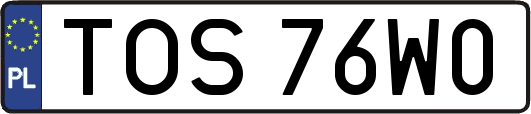 TOS76W0