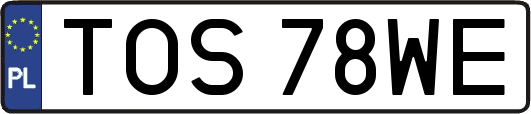 TOS78WE