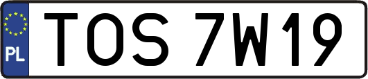 TOS7W19