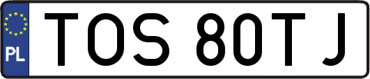 TOS80TJ