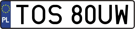 TOS80UW