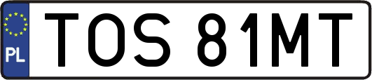 TOS81MT