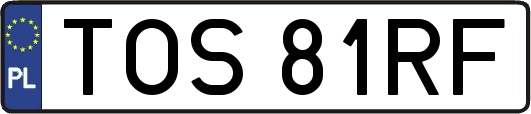 TOS81RF