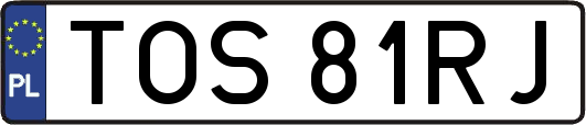 TOS81RJ