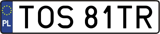 TOS81TR