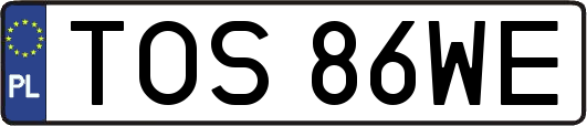 TOS86WE