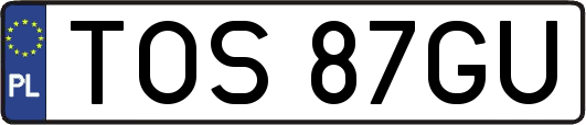TOS87GU
