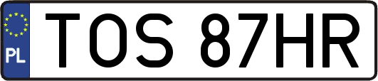 TOS87HR