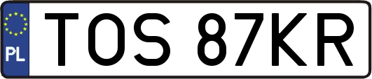 TOS87KR