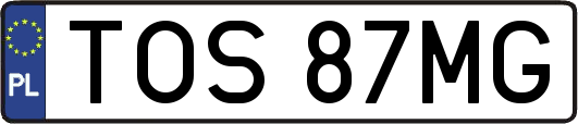 TOS87MG