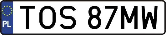 TOS87MW