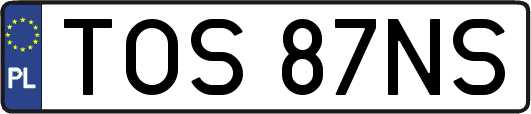 TOS87NS