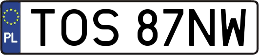 TOS87NW