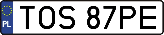 TOS87PE