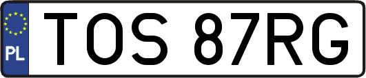 TOS87RG